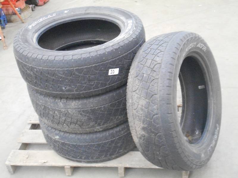 lot 33 image: (4) Pirelli Scorpion ATR P2755520...