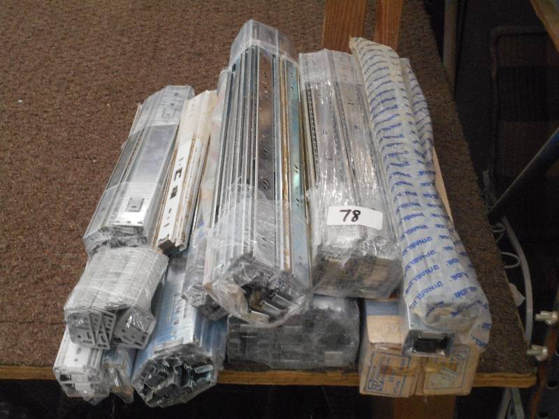 lot 78 image: Large Lot Off Side-Mount Cabinet Dr...
