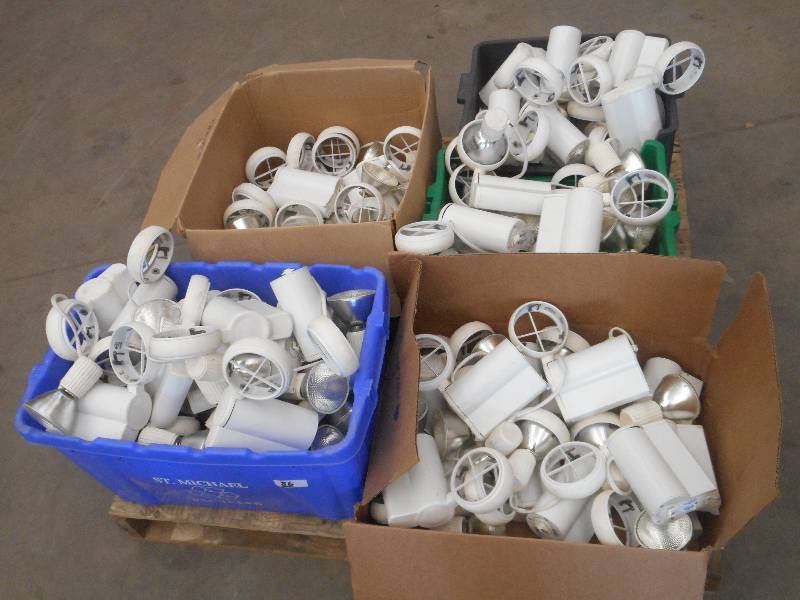lot 86 image: (5) Boxes Of Track Lighting Approx...