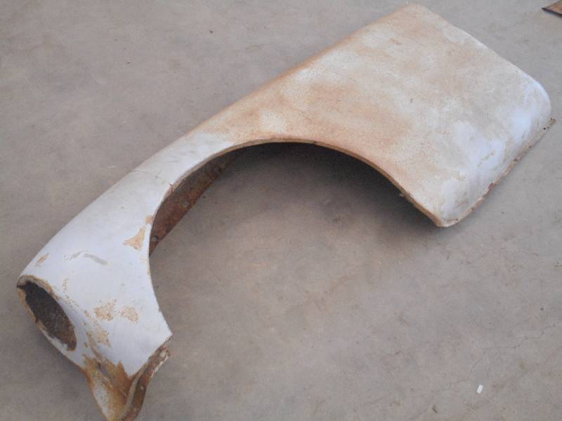 lot 103 image: Vintage MGA Car Front Left Fender ...