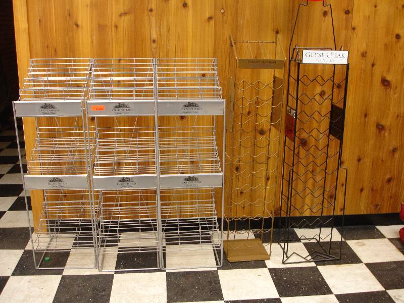 lot 7 image: Wine Racks