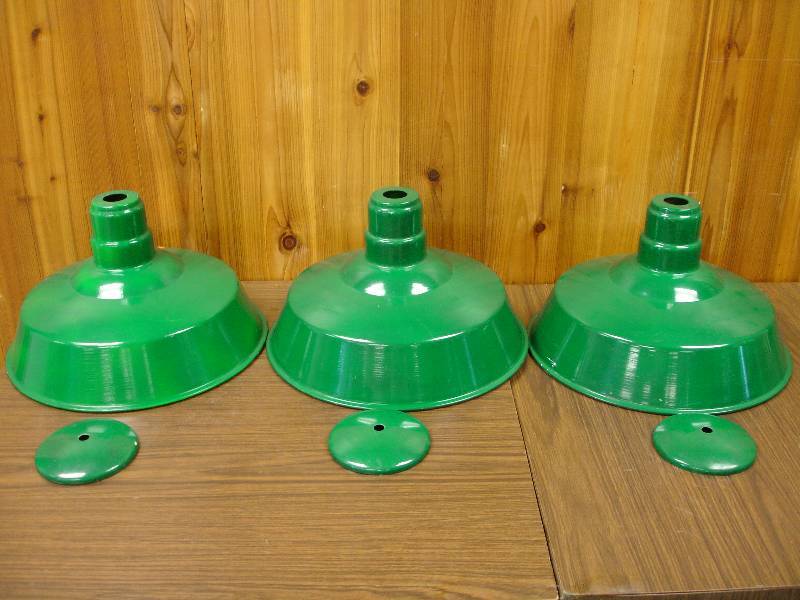 lot 49 image: Metal Lamp Shades