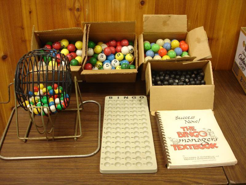 lot 54 image: Bingo Items