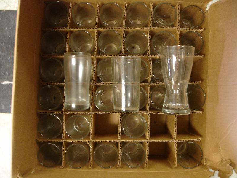 lot 58 image: Drink Glasses