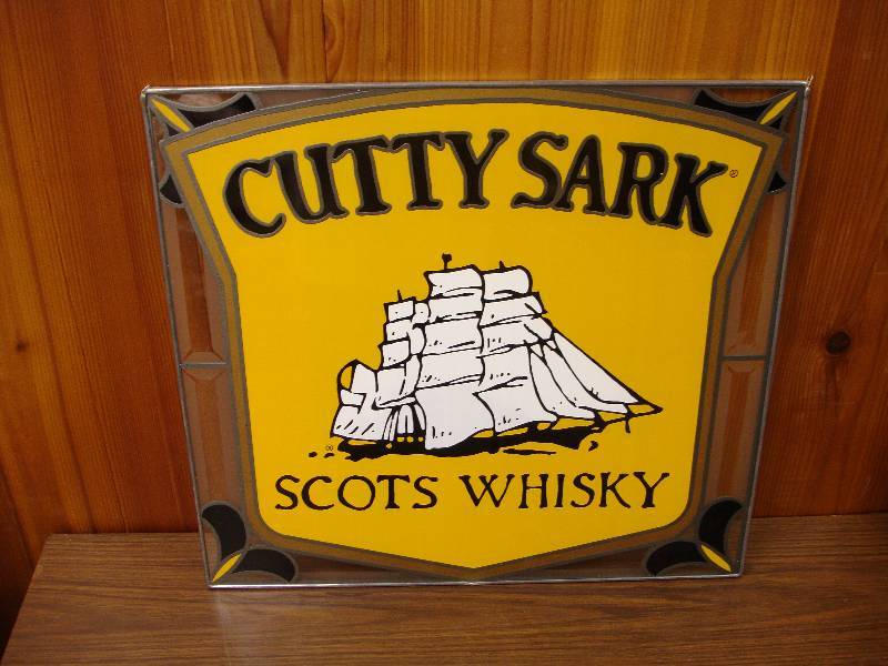 lot 74 image: Cutty Sark Sign
