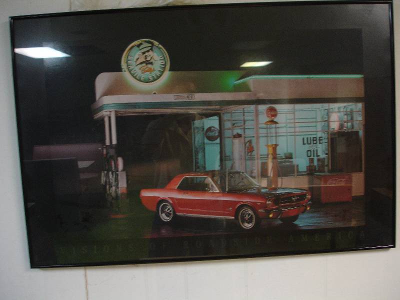 lot 160 image: Framed Poster