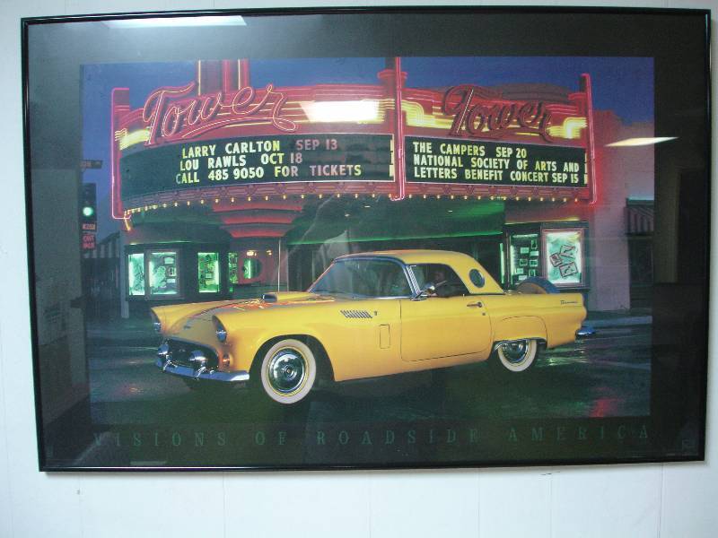 lot 161 image: Framed Poster