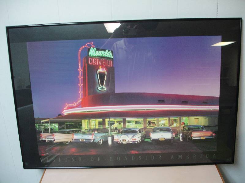 lot 162 image: Framed Poster