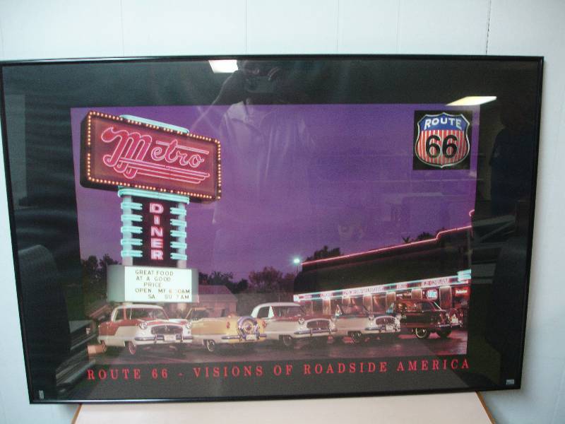 lot 163 image: Framed Poster