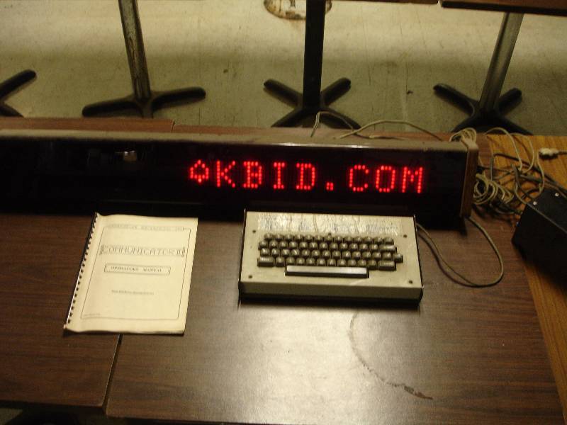 lot 170 image: Electronical Message Board
