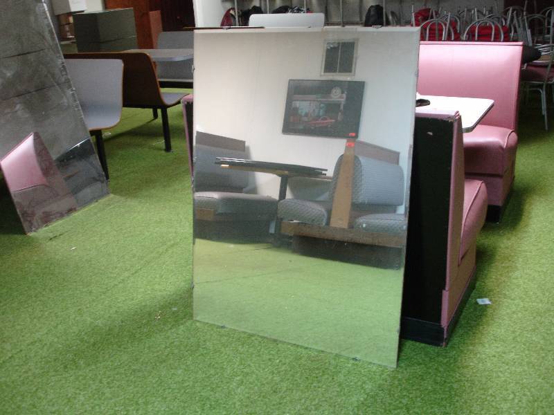 lot 208 image: Beveled Mirror
