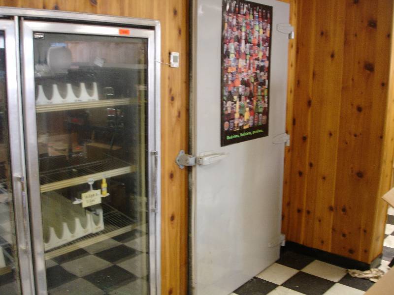 lot 216 image: Walk-In Cooler Door