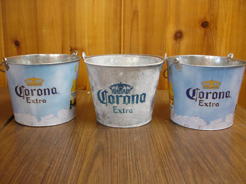 lot 221 image: Corona Beer Buckets