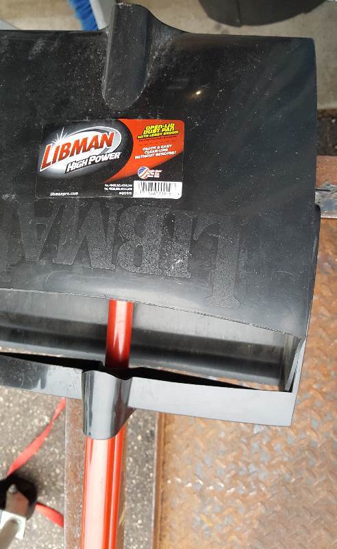 Libman High-power open-lid with Lobby Broom
