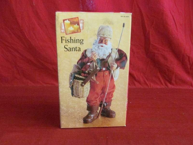 lot 2 image: Fishing Santa