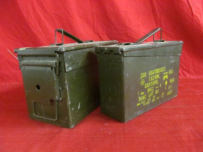 lot 71 image: Ammo Cans