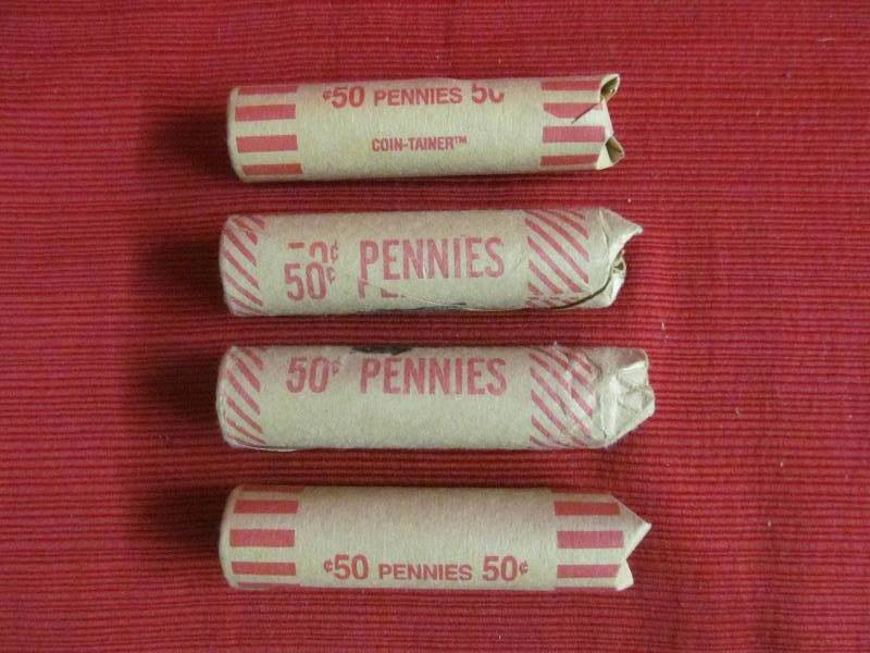 lot 97 image: Wheat Pennies