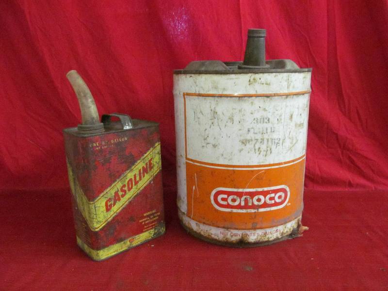 lot 152 image: Gas Cans