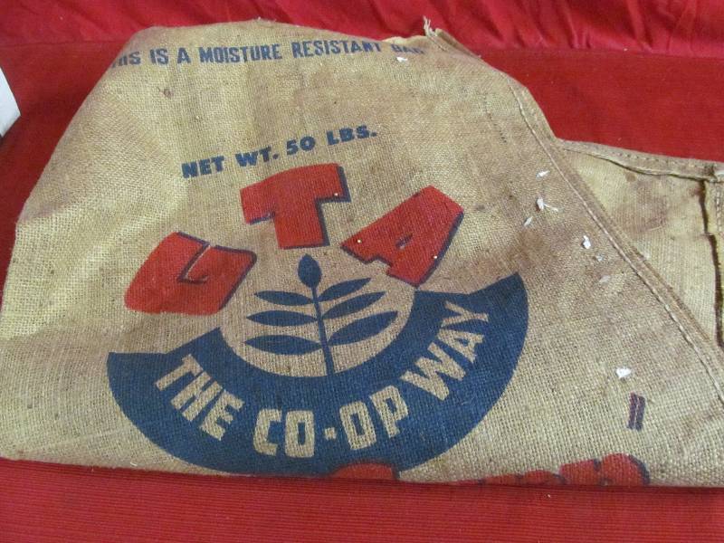 lot 210 image: Burlap Sacks