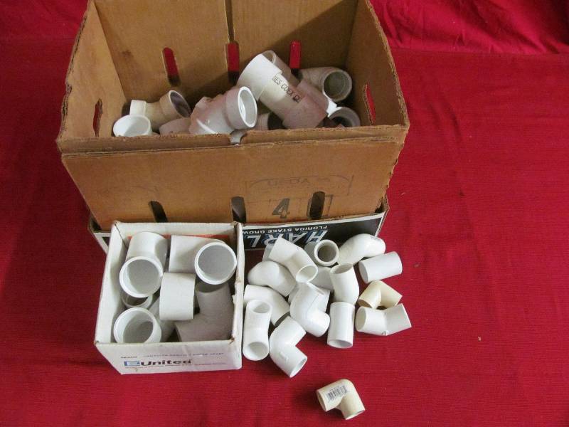 lot 222 image: Plumbing Elbows