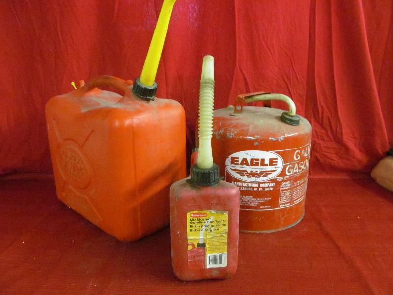 lot 261 image: Gas Cans
