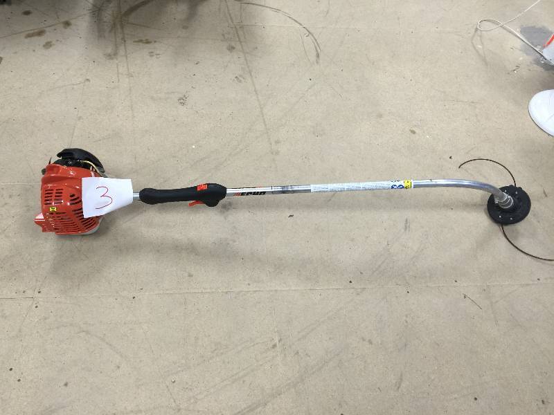 lot 3 image: Echo 2 Cycle 21.2 cc Curved Shaft Gas Trimmer Model # GT-225  working conditions