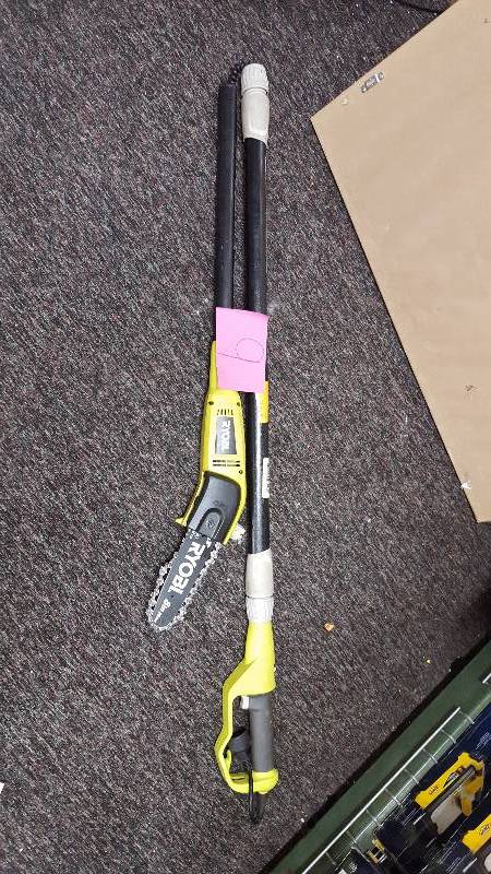 lot 9 image: Ryobi Electric Pole Saw