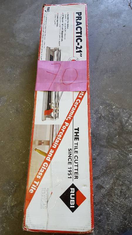lot 70 image: Practic 21 Tile Cutter