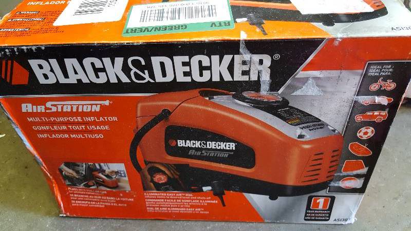 lot 85 image: Black and Decker Multi-Purpose Inflator