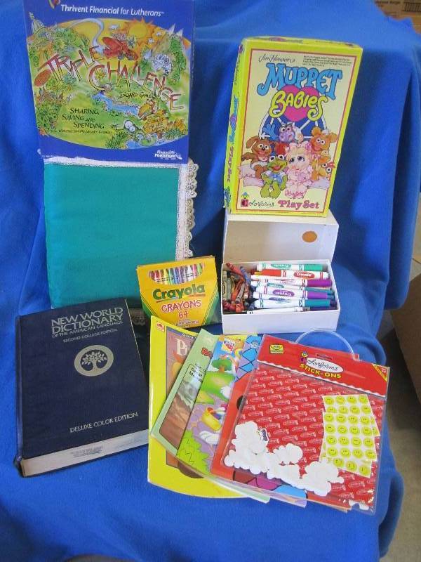 lot 51 image: mixed lot of coloring books games a...