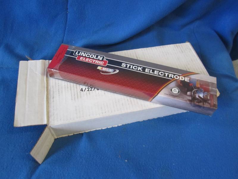 lot 69 image: 4 boxes of Nascar stick electrode...