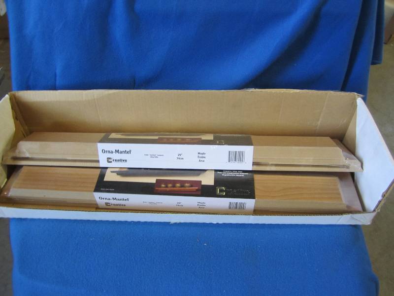 lot 76 image: 2 maple shelfs 29 long new ...