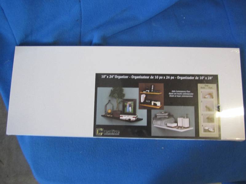 lot 80 image: 10x24 dcor shelf...