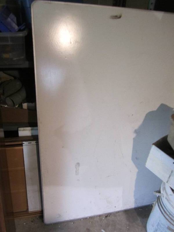 lot 106 image: Huge 4 x 8 foot white board ...