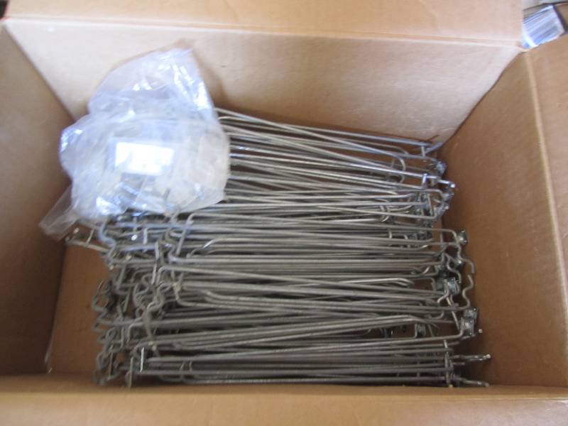 lot 162 image: Lot of display hooks fits on either...
