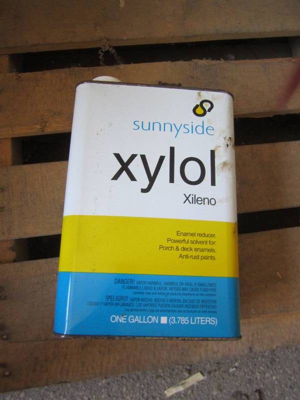 lot 178 image: Gallon of xylol ...