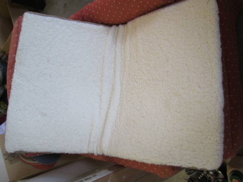 lot 229 image: Very nice fuzzy dog slepp mat new g...