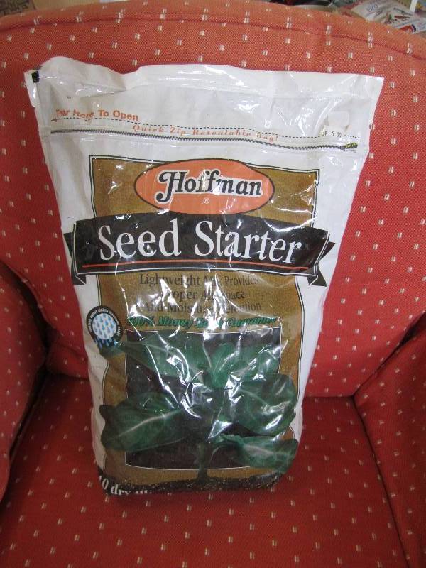 lot 241 image: 10 dry qt of seed starter ...