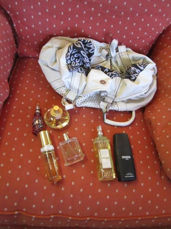 lot 249 image: Purse filled with purfume...