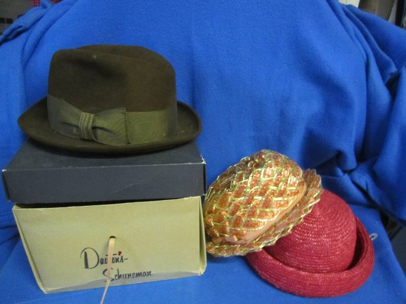 lot 7 image: Lot of Vintage hats name brands Da...