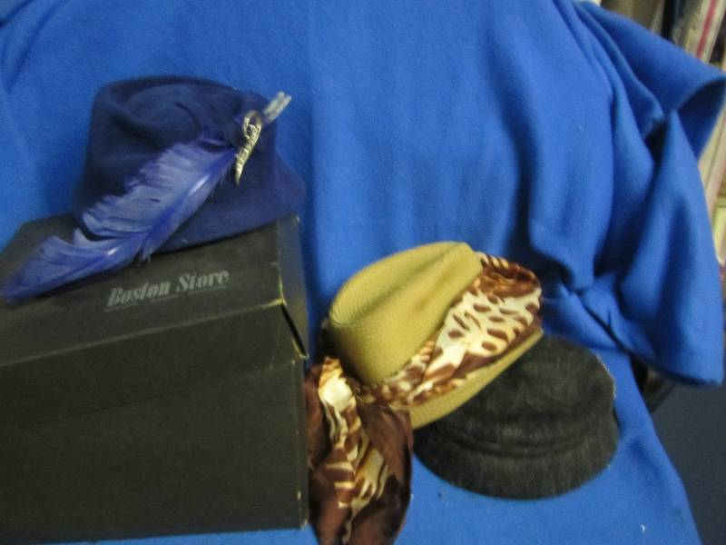 lot 19 image: Lot of 3 vintage nature themed hats...