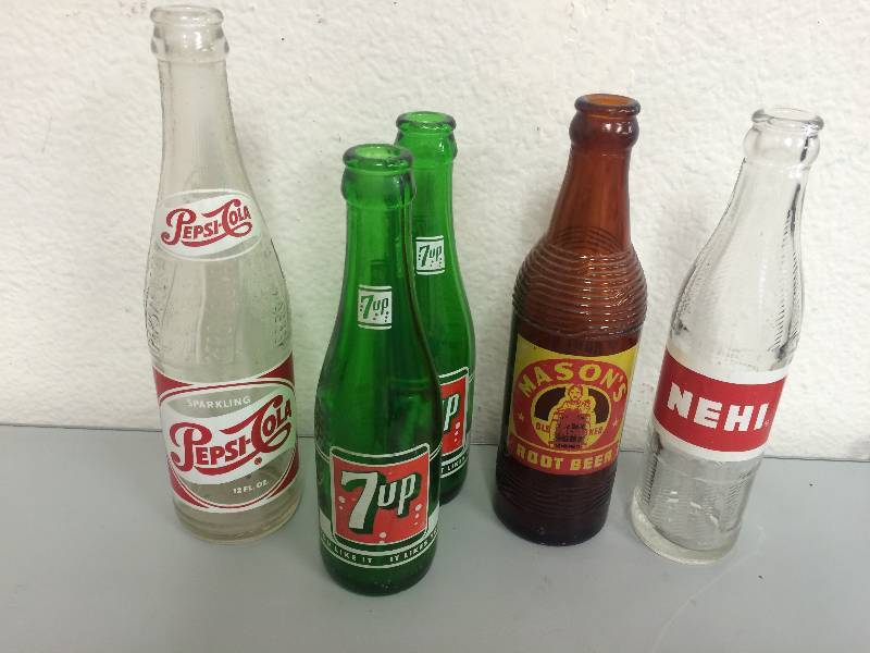 Assorted Soda Bottles