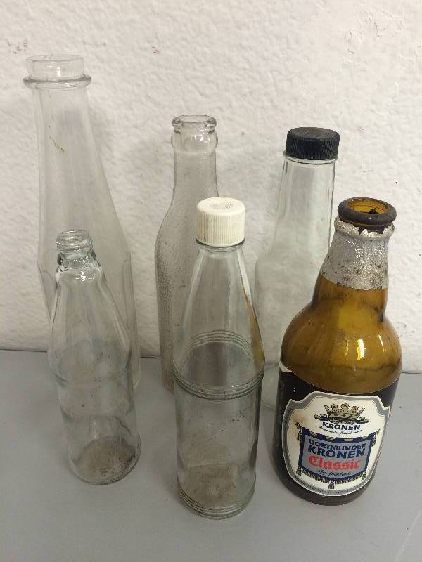 Assorted Vintage Bottles