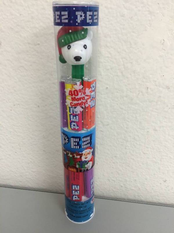 PEZ 2012 Christmas Tube