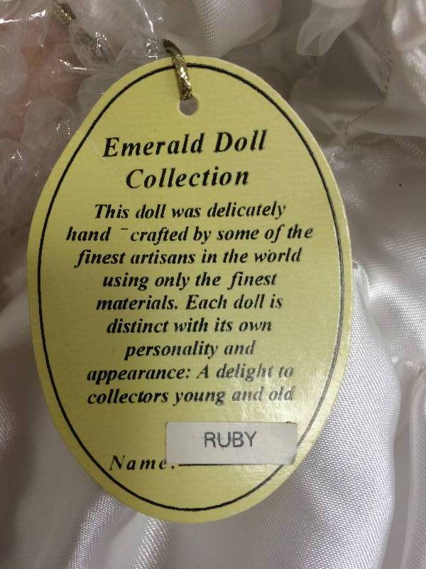 emerald doll collection 2001 edition