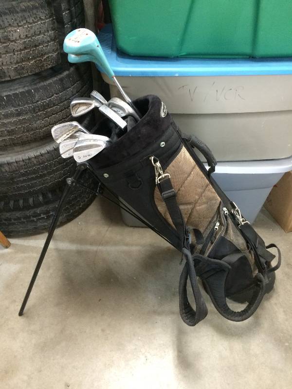 Golf Clubs And Bag