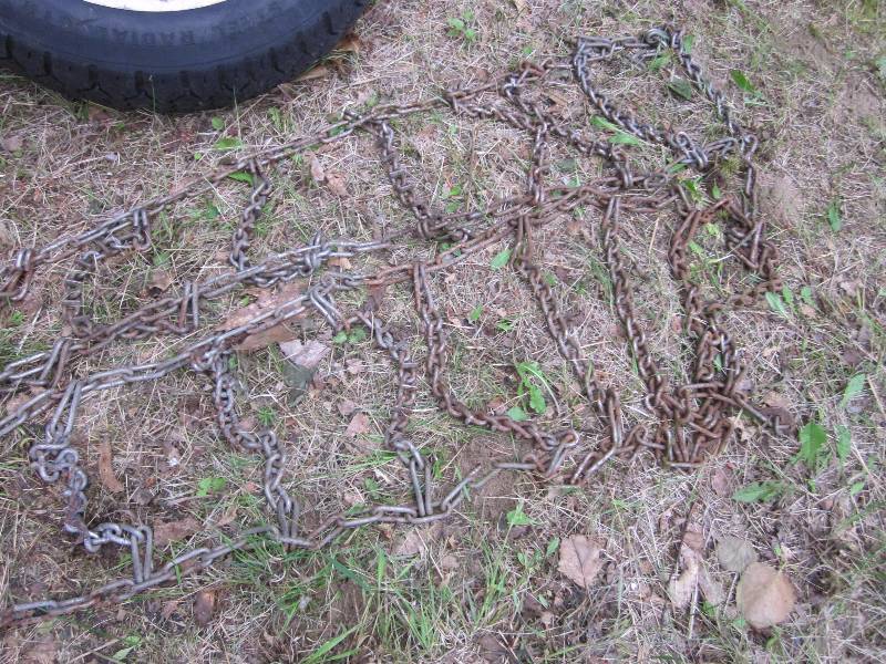 Tires, Hitch, and Tire Chains