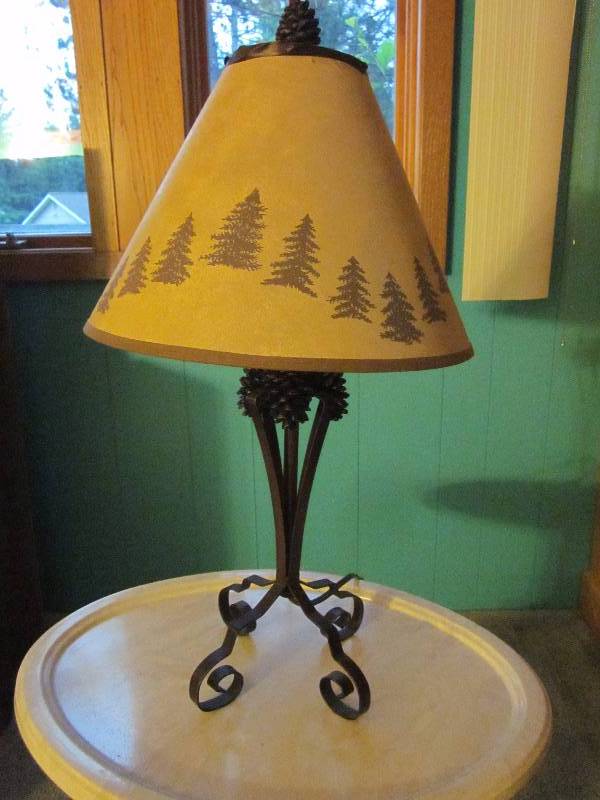 End Table and Lamp