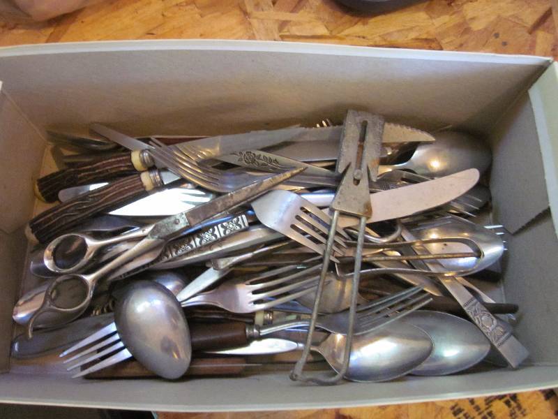 Antique Snack Sets and Old Misc. Flatware