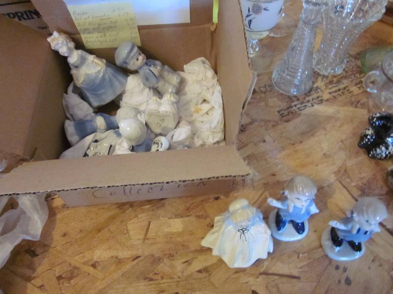 Misc. Glassware, Figurines, and Vases